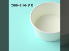 ถ้วยสลัดกระดาษที่มีฝา ถ้วยซุป