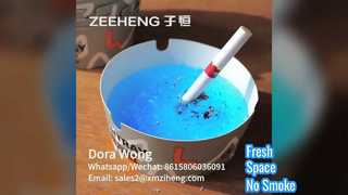 ที่เขี่ยบุหรี่กระดาษแบบใช้แล้วทิ้งพร้อมเจล